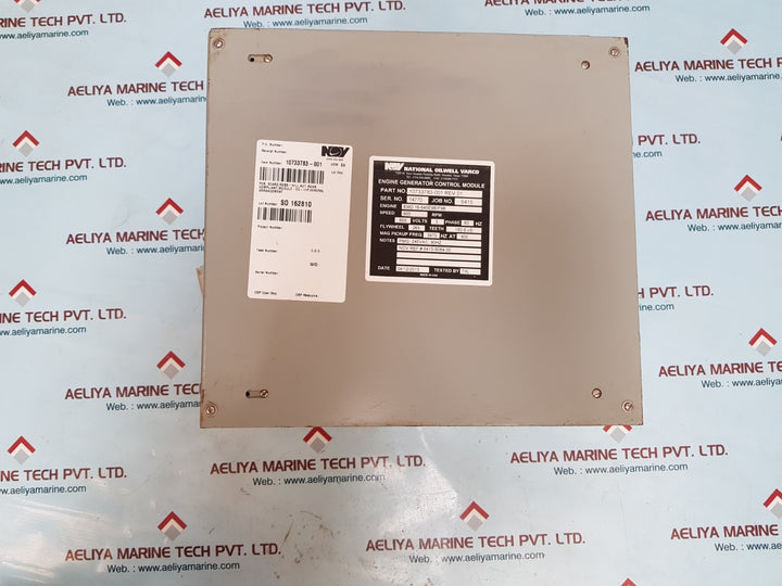 National oilwell varco eg-iiip engine generator control module 6415-9084-00 