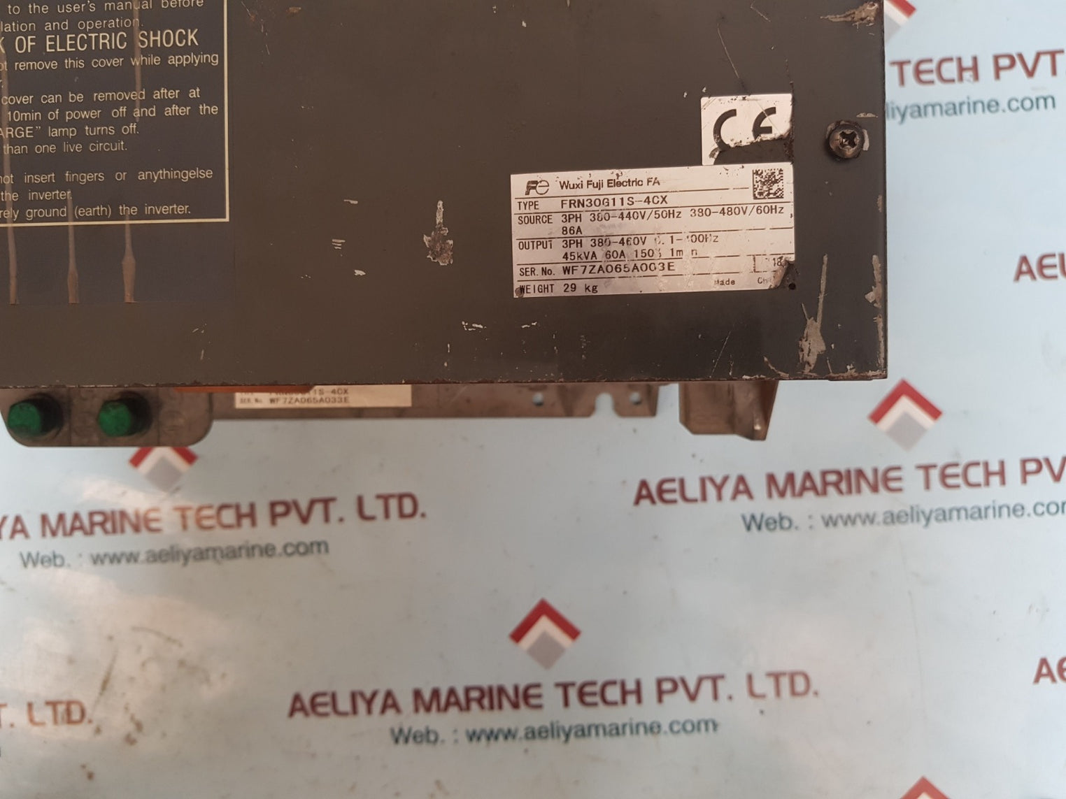 Fuji frenic 5000g11 frn30g11s-4cx inverter drive