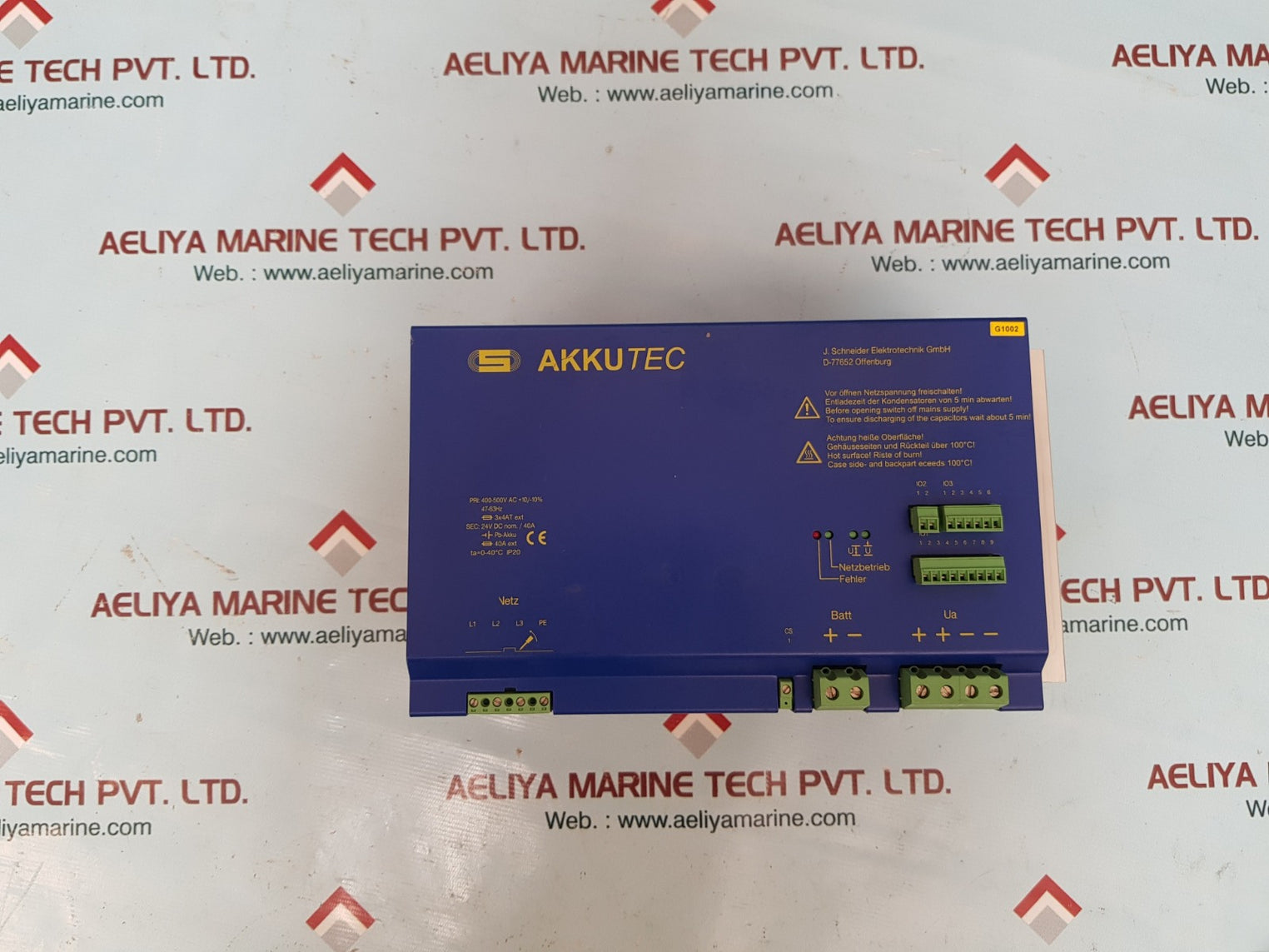 J.schneider akkutec 2440-0-050728 power supply  