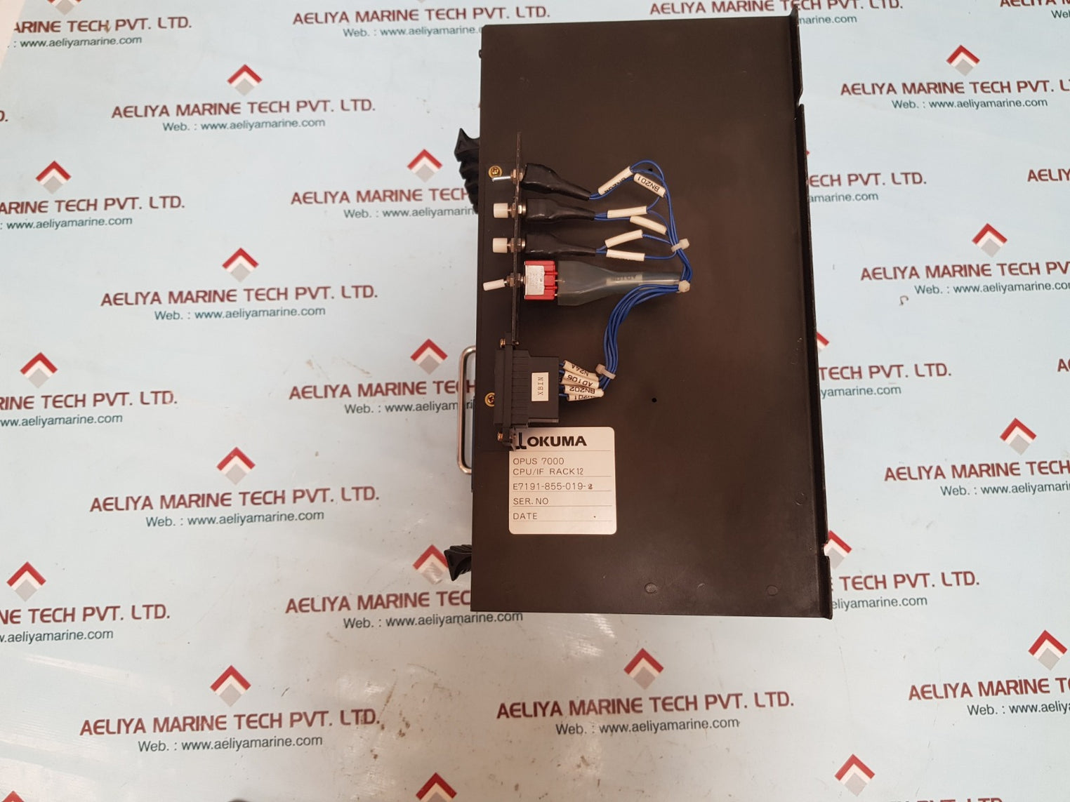 Okuma opus 7000 e7191-855-019-2 cpu/if rack 12 e0451-521-094