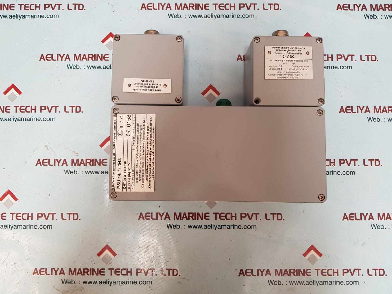 Gecma psu 14i/6/543 power supply connections