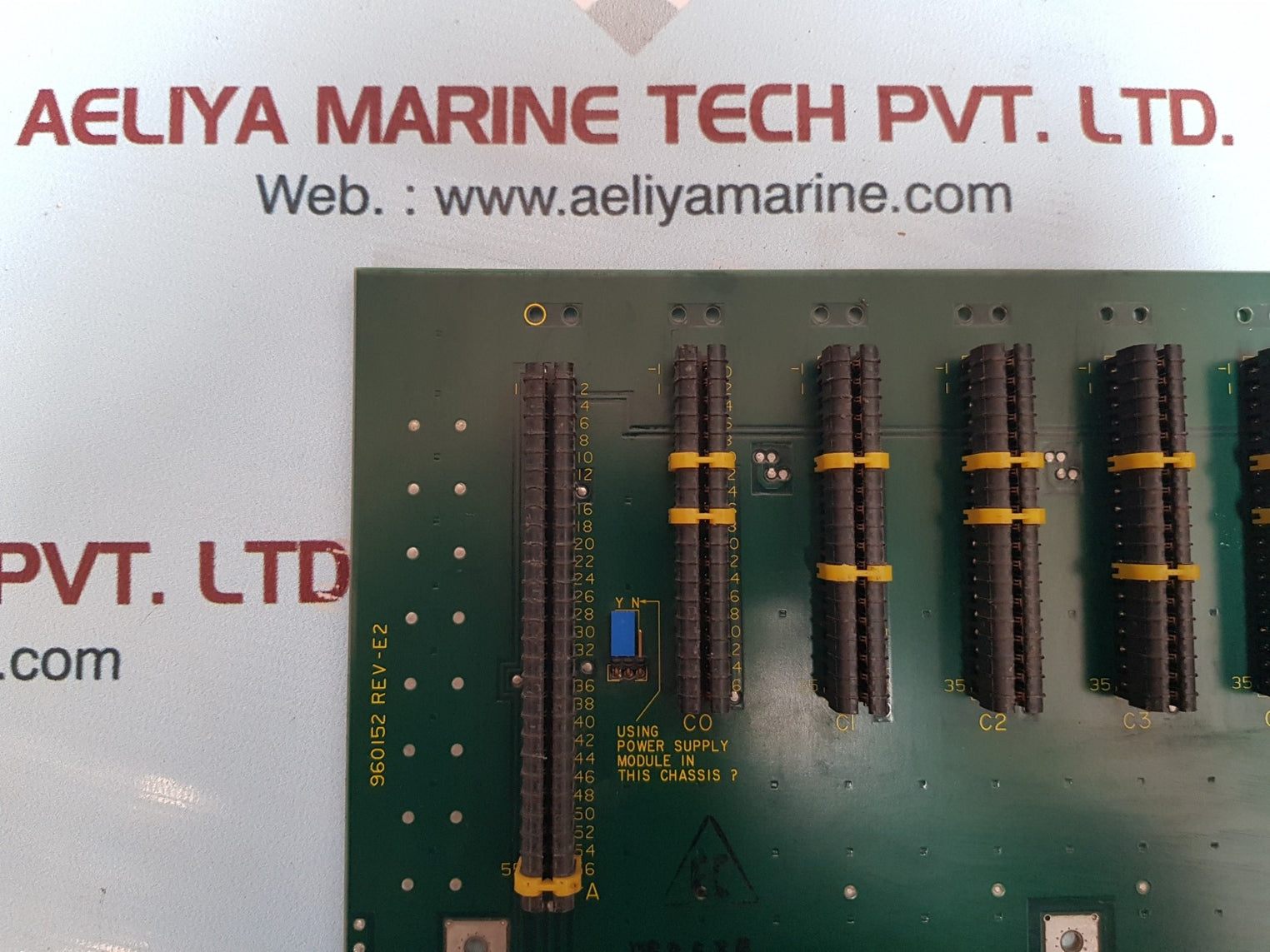 Allen bradley 960152-01 pc board slot rack