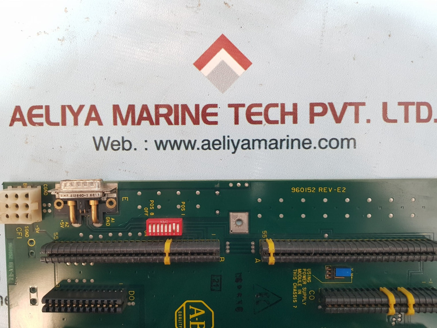 Allen bradley 960152-01 pc board slot rack