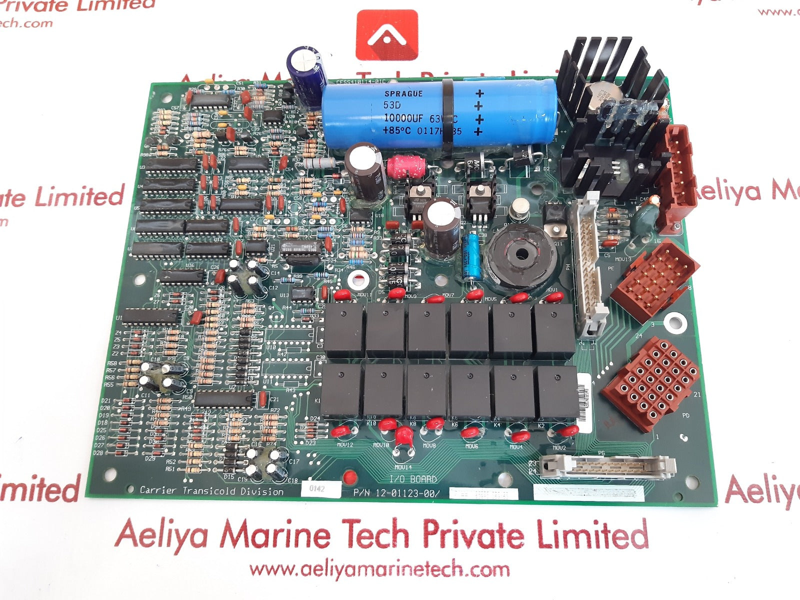 Carrier transicold controls division 12-01123-00 i/o board