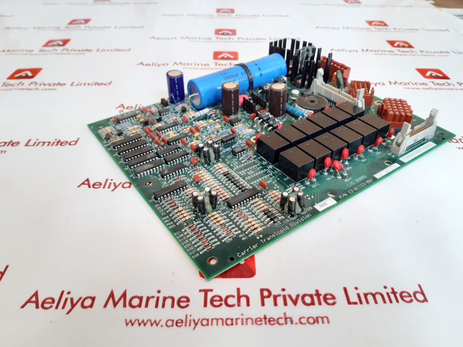 Carrier transicold controls division 12-01123-00 i/o board