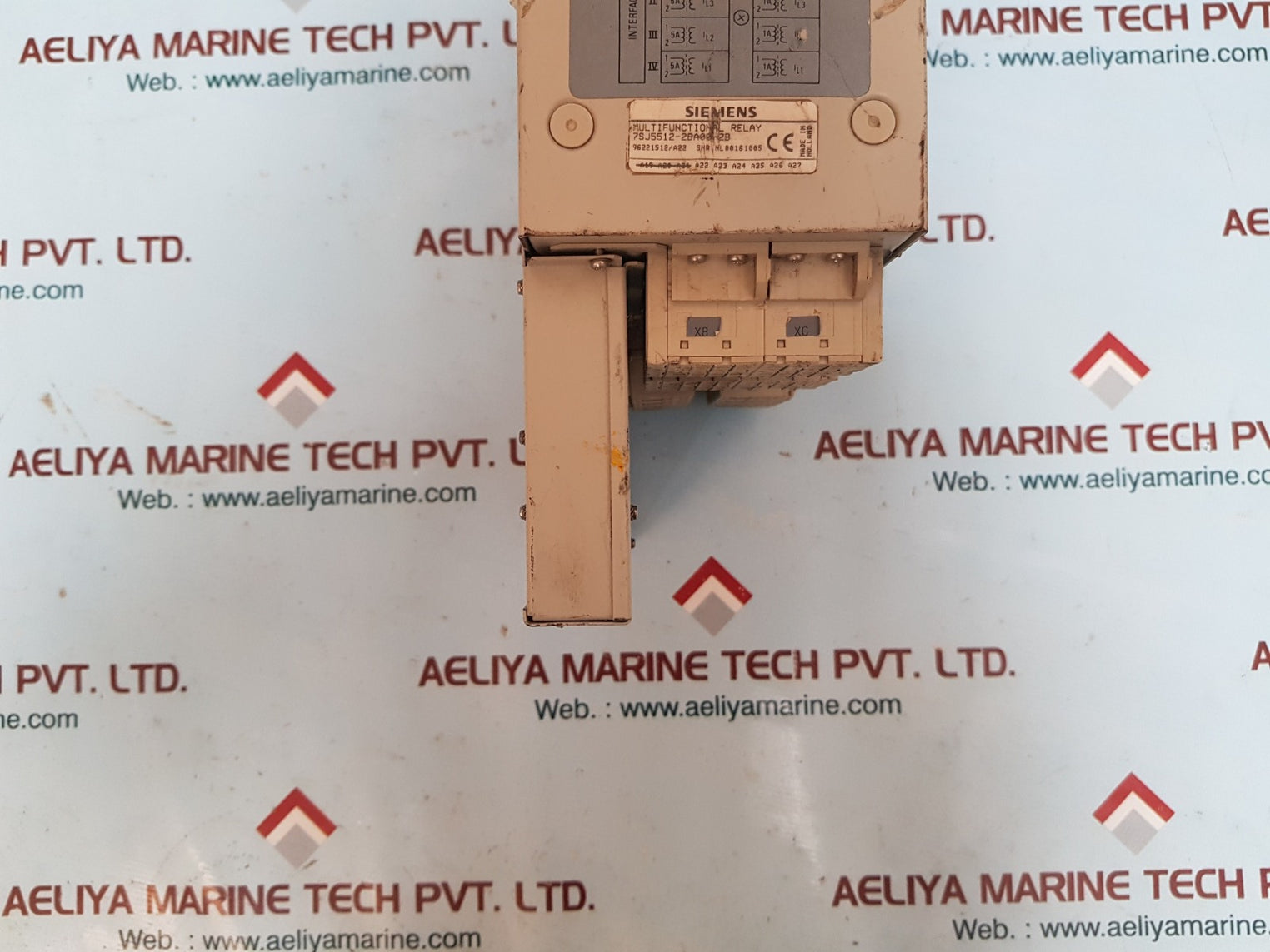 Siemens mf prot 7sj551 multifunctional relay 7sj5512-2ba00-2b