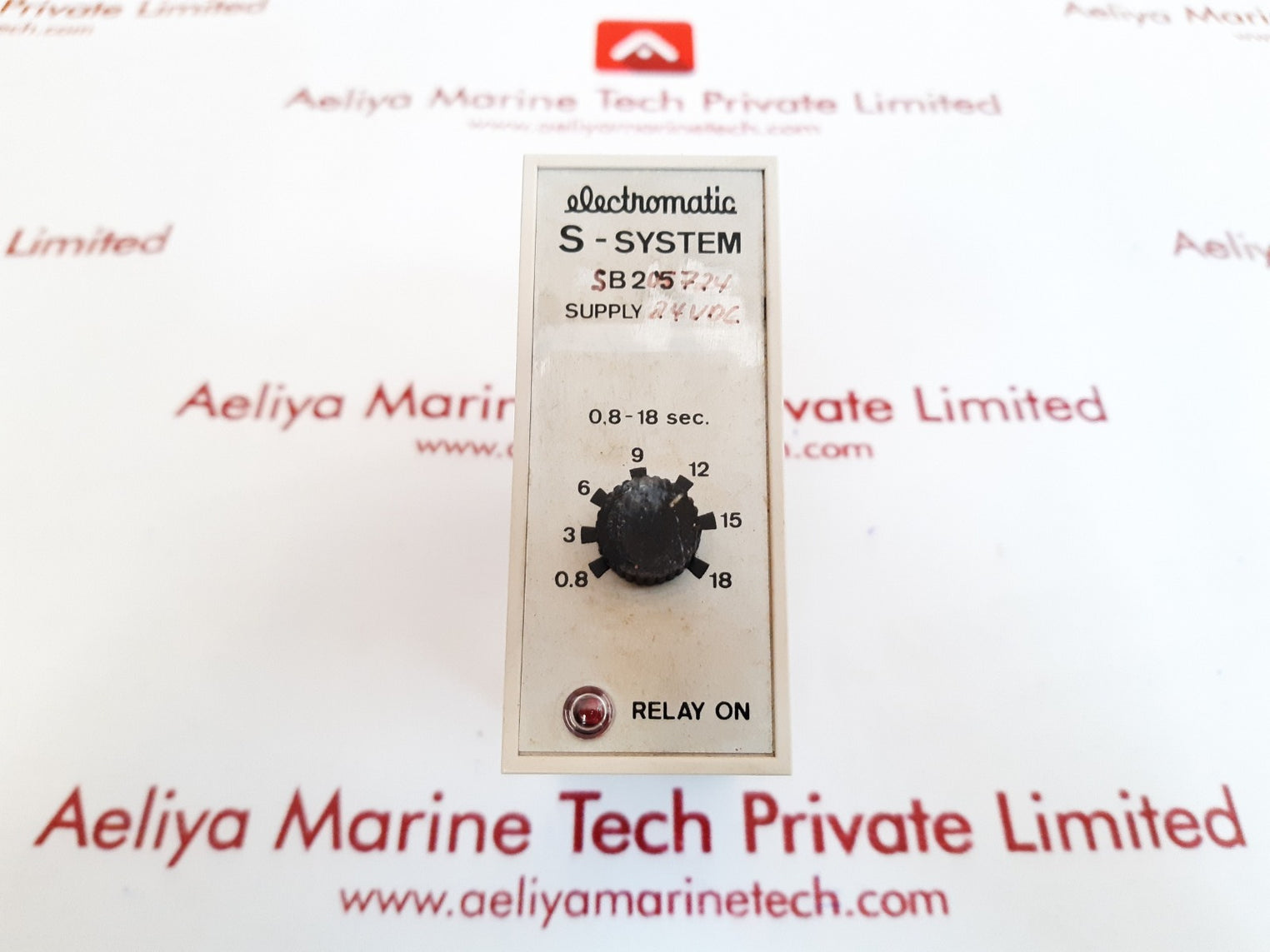 Electromatic s-system sb205724 relay 