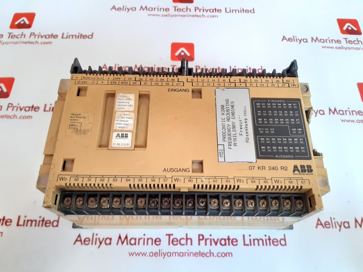Abb asea brown boveri 07 kr 240 r2 controller