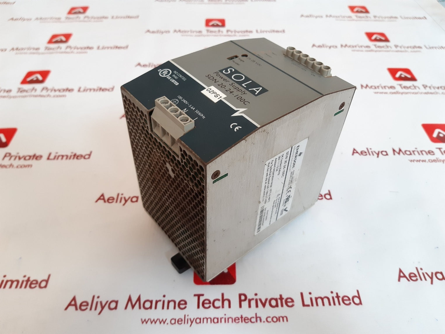 Sola sdn 20-24-100c power supply 100 - 240v ~ 5.6a