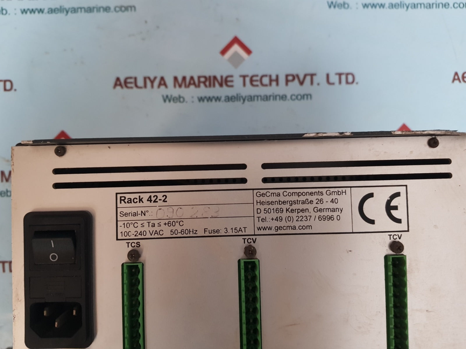 Gecma rack 42 - 2 challenger 100-240vac 50-60hz  