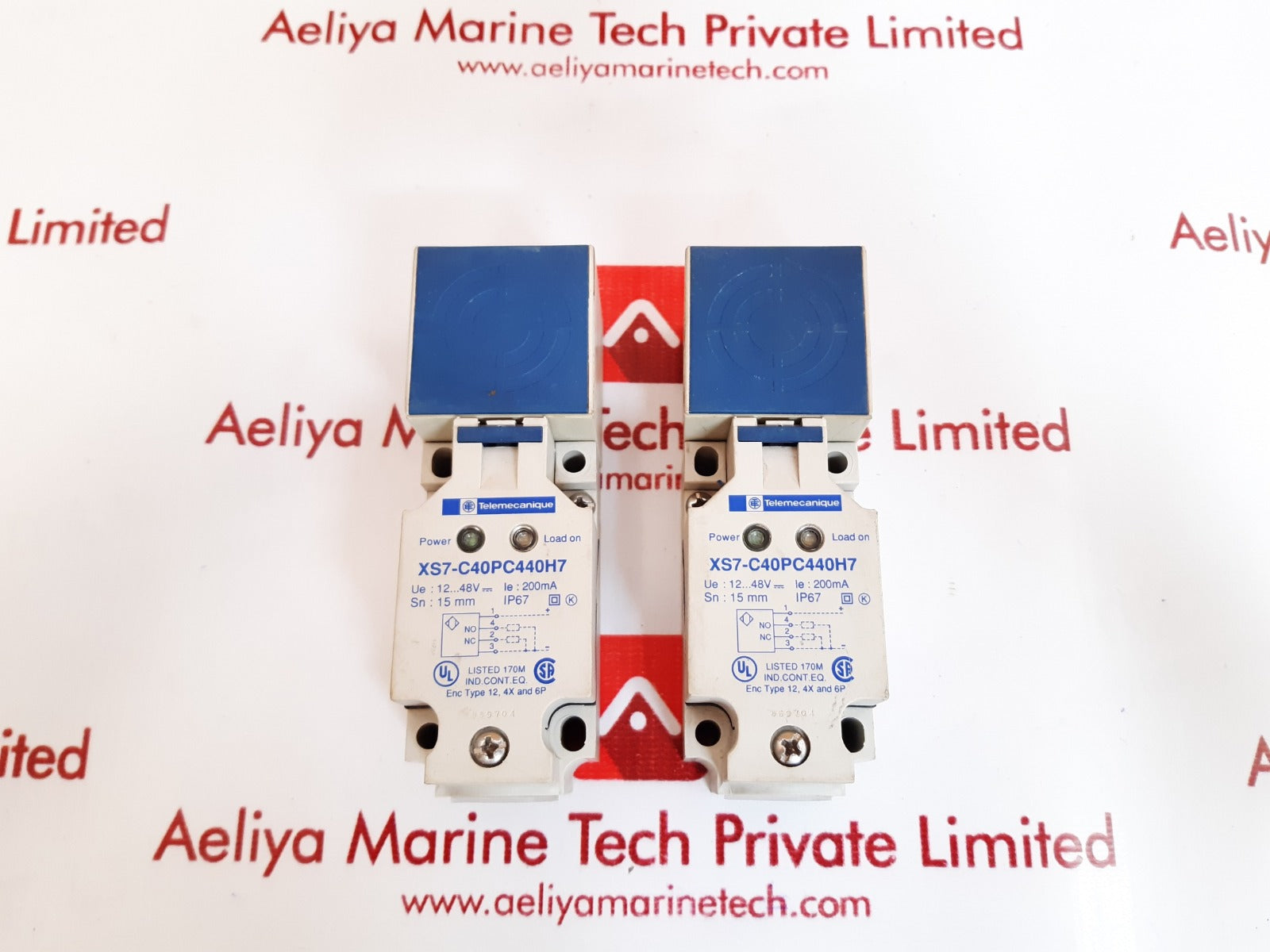 Telemecanique xs7-c40pc440h7 proximity sensor 12-48vdc