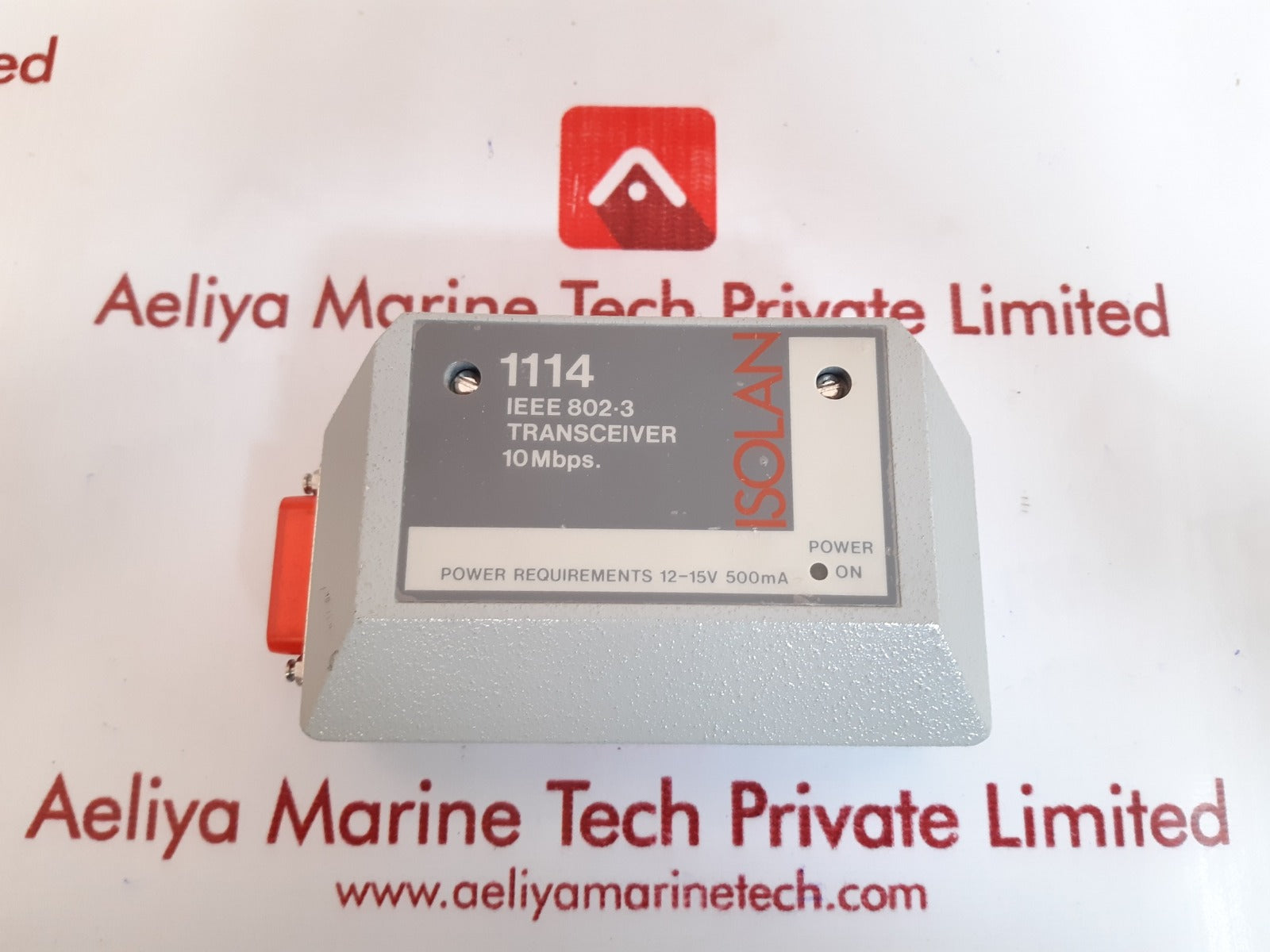Isolan 1114 ieee 802-3 10 mb/s transceiver