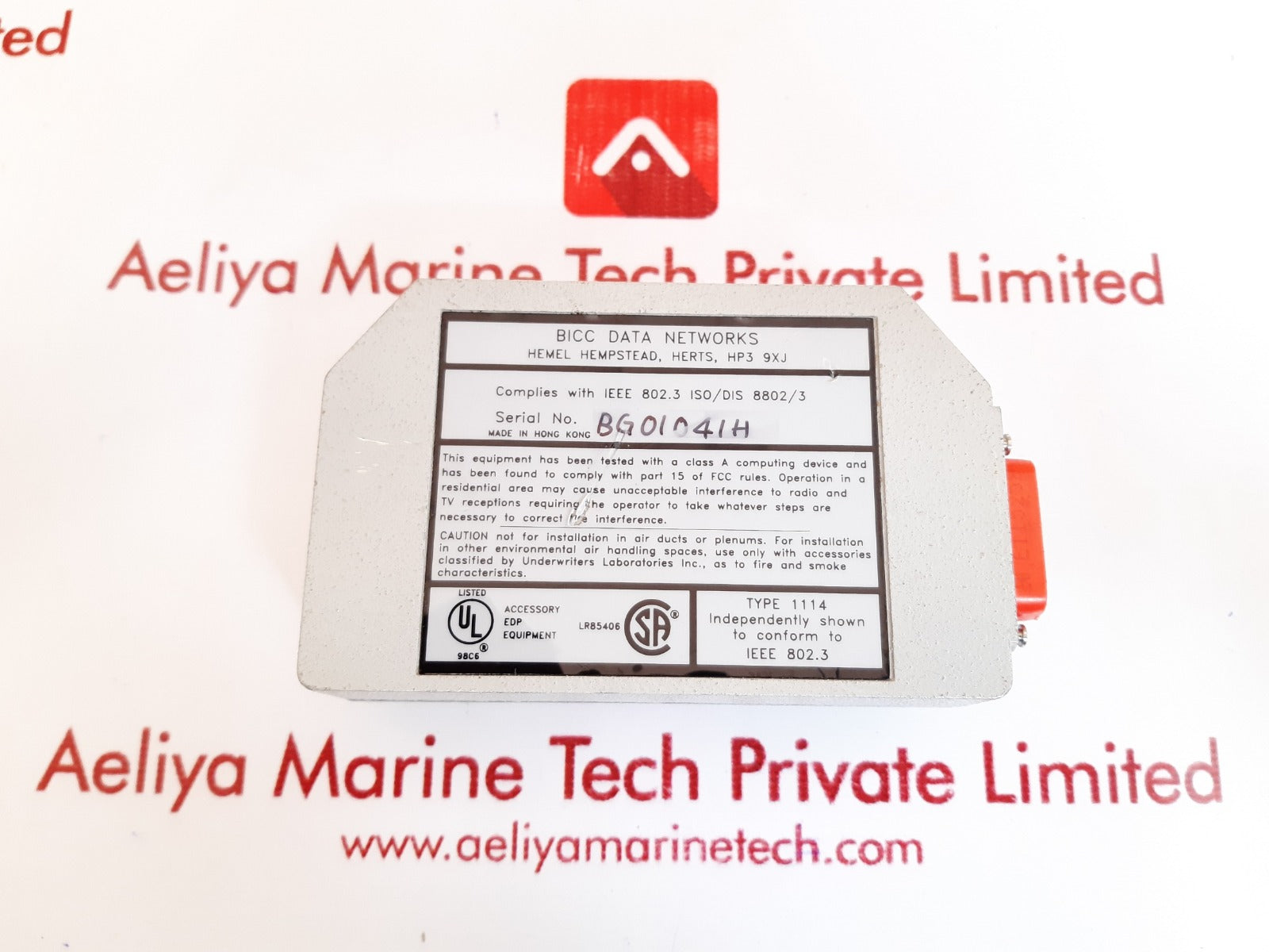 Isolan 1114 ieee 802-3 transceiver 10mbps