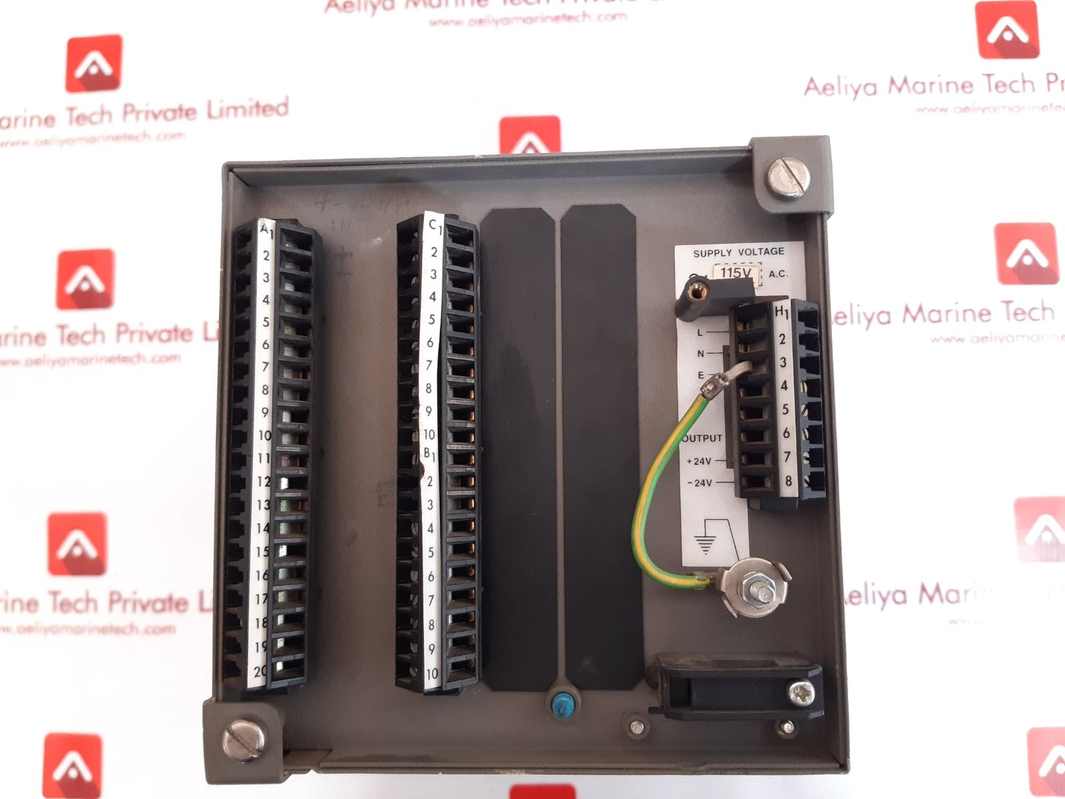 Abb kent-taylor commander pr100 strip chart recorder 