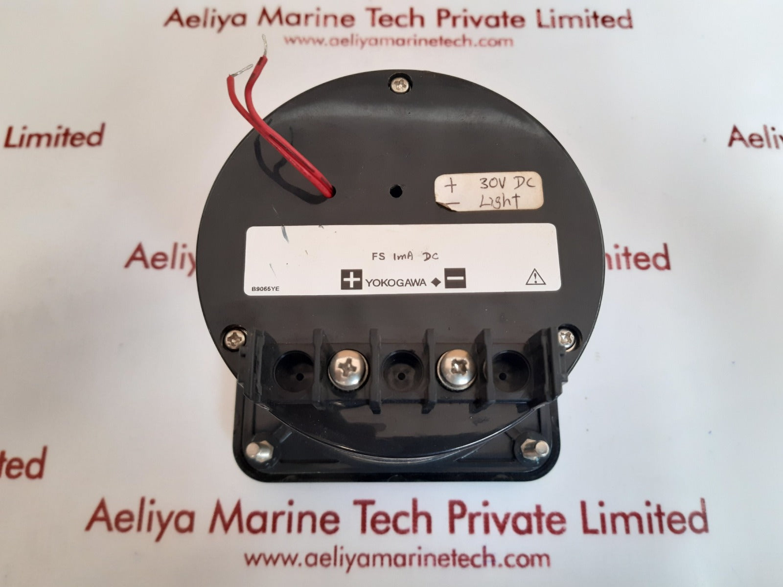 Yokogawa 86ja0304 dc ammeter 0–500 rpm