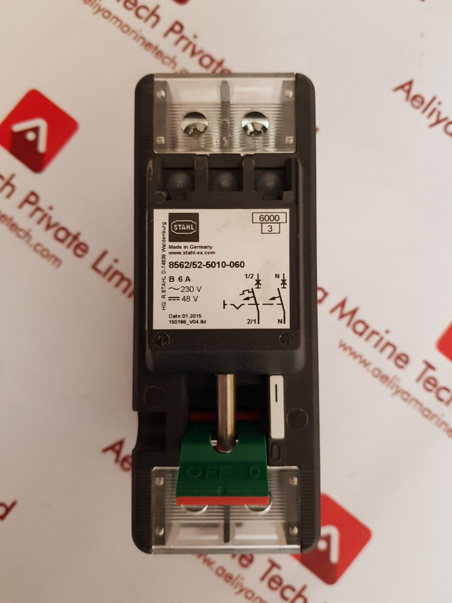 R. stahl 8562/52-5010-060 circuit breaker