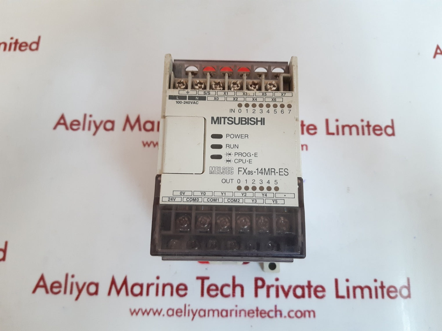 Mitsubishi fx0s-14mr-es/ul programmable controller