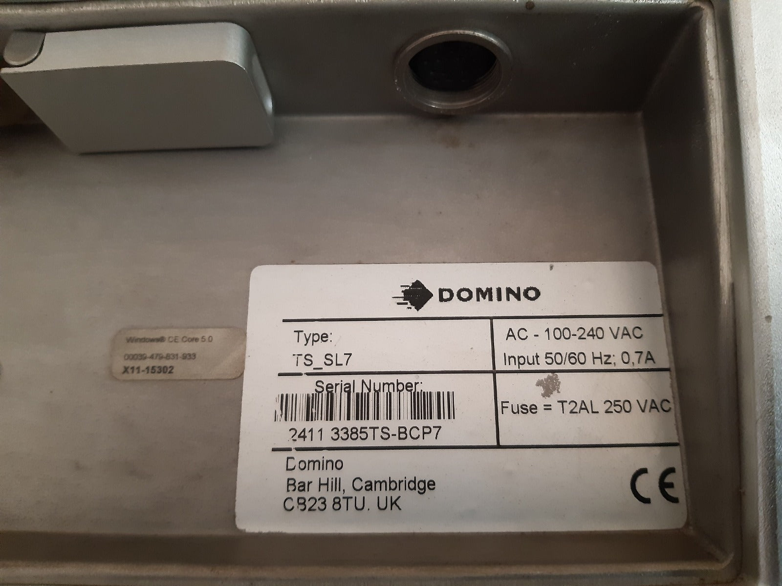 Domino Ts_Sl7 Touch Screen Control Panel Windows Ce Core 5.0