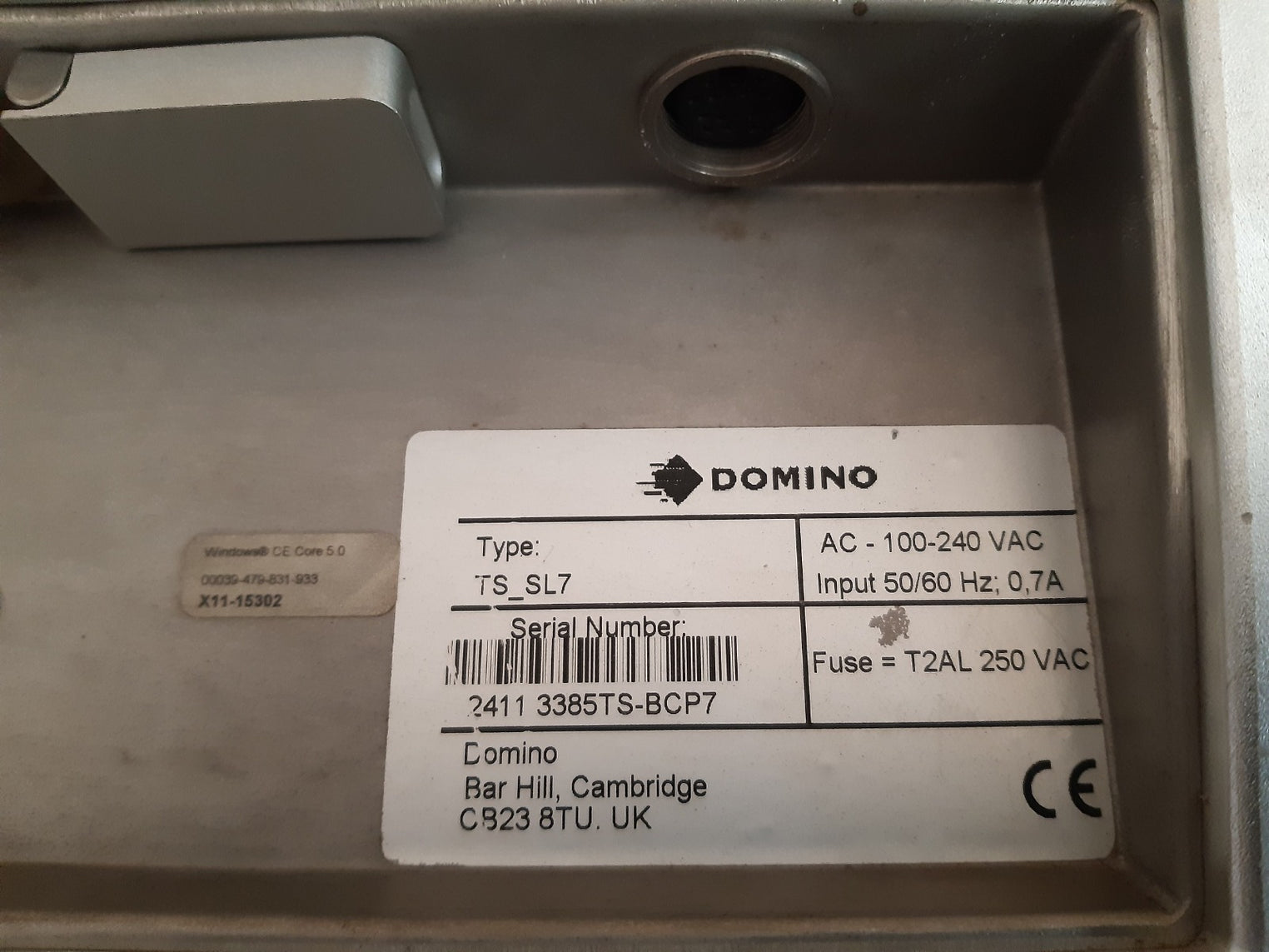 Domino Ts_Sl7 Touch Screen Control Panel Windows Ce Core 5.0