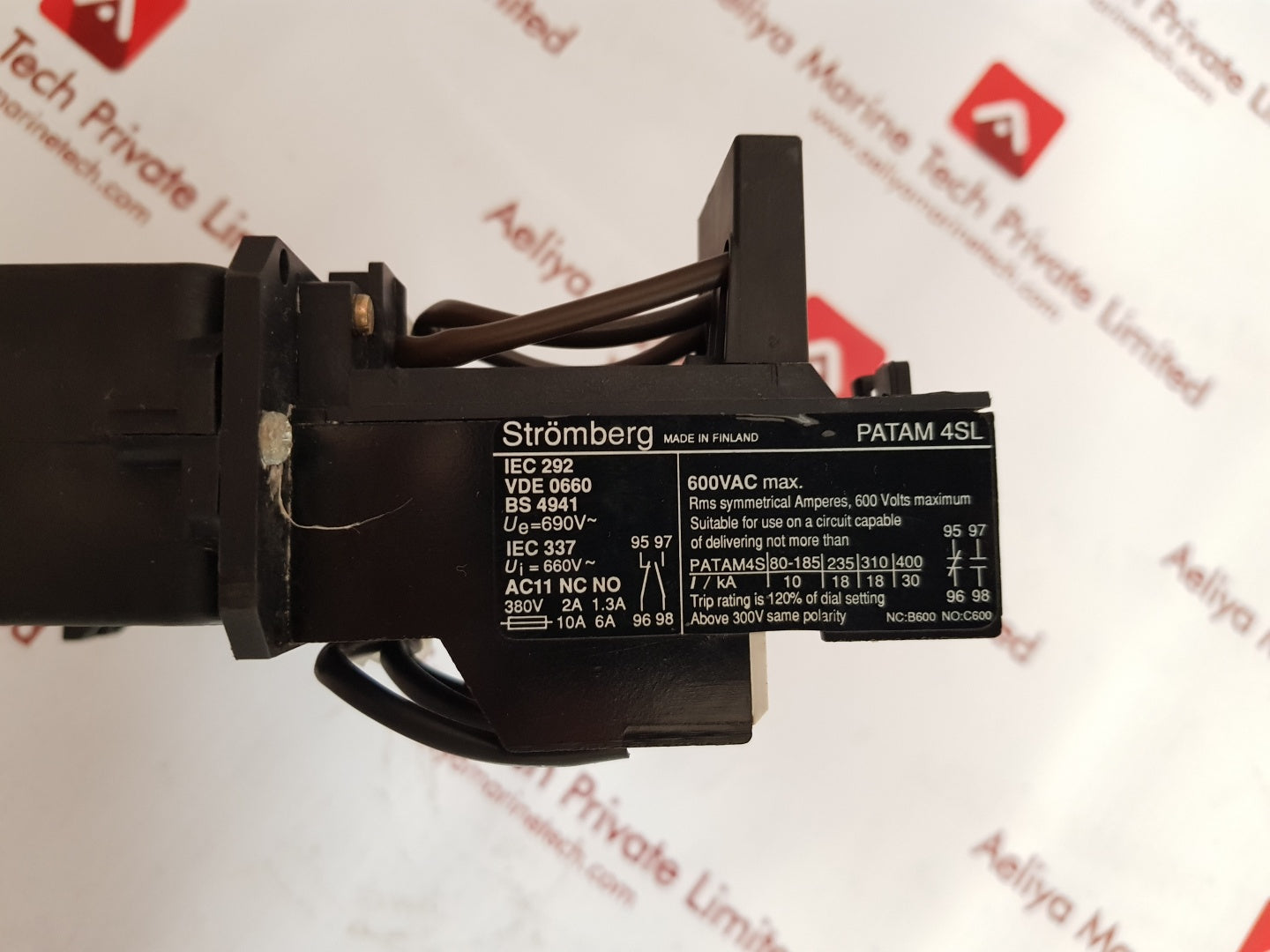 Stromberg patam 4sl overload relay 