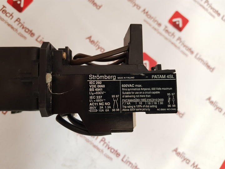 Stromberg patam 4sl overload relay 