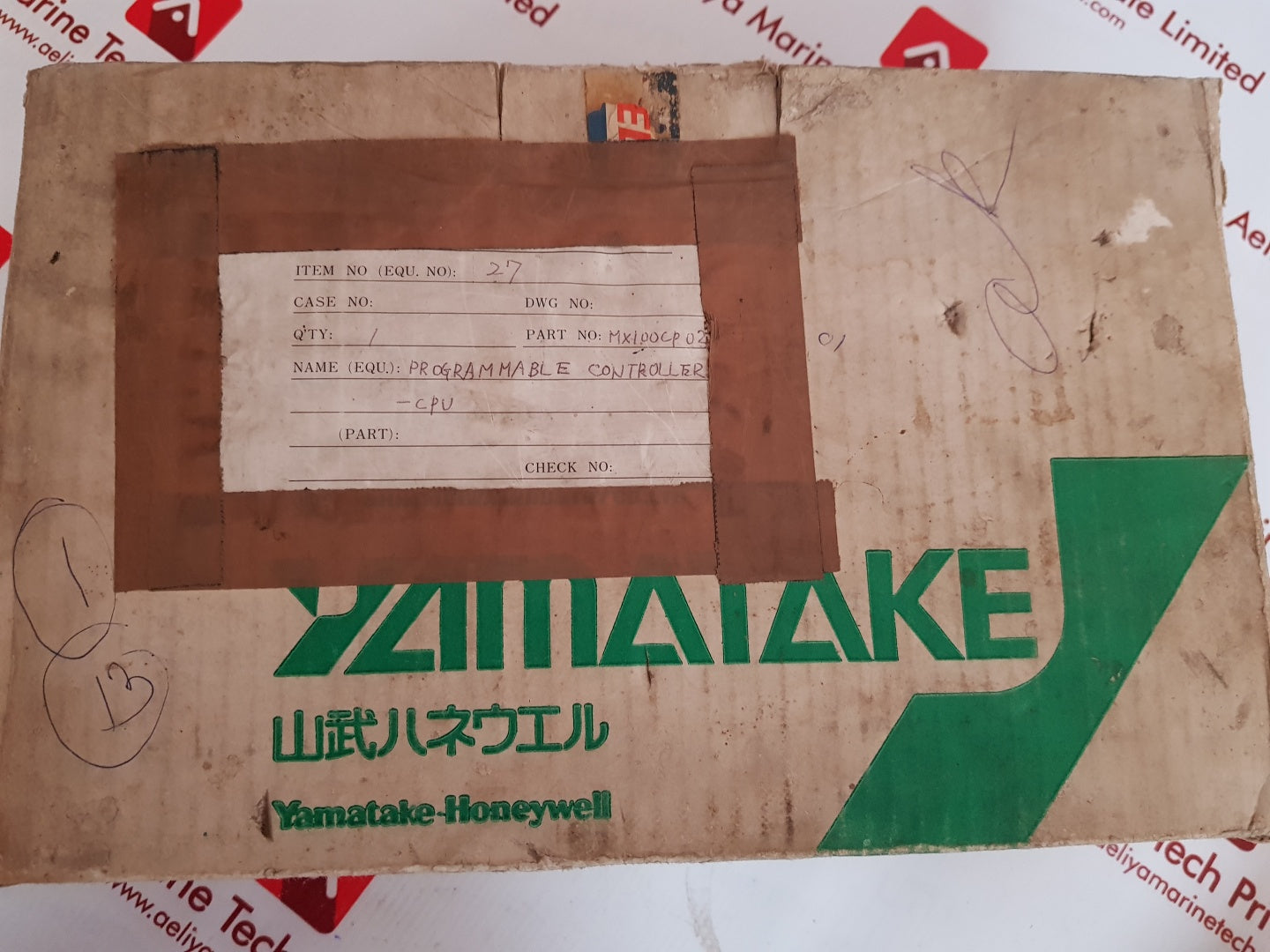 Yamatake-honeywell mx100cp02 programmable controller