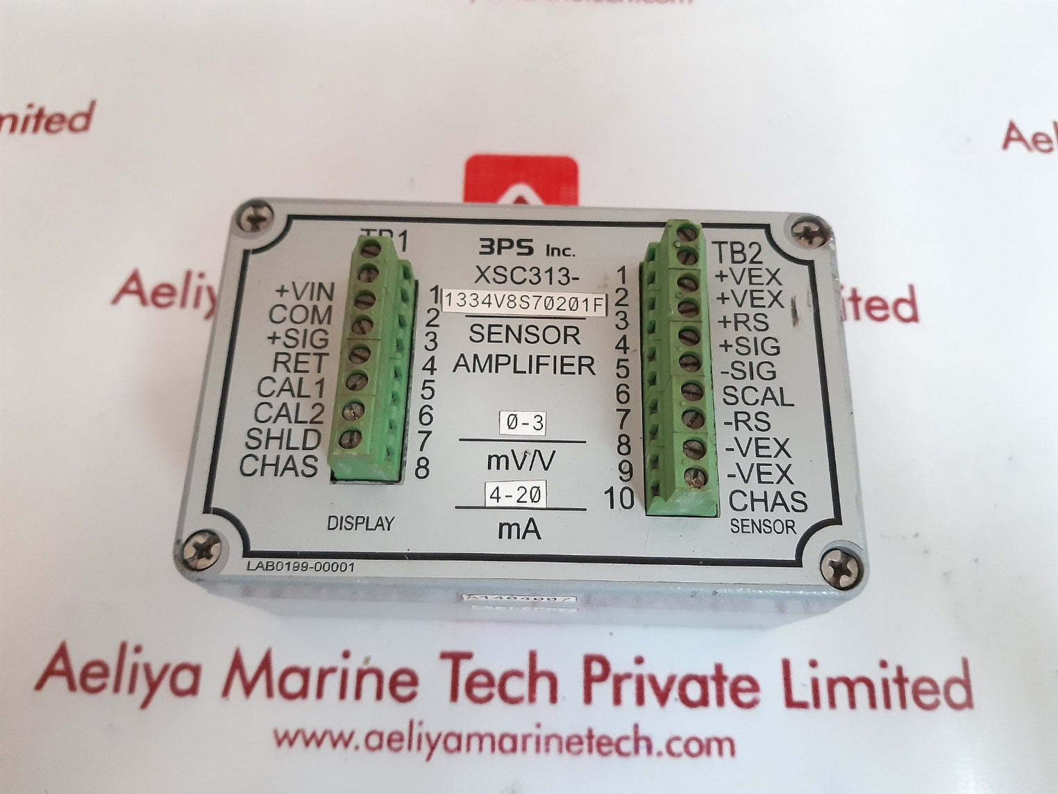 3ps xsc313-1334v8s70201f sensor amplifier 4-20 ma