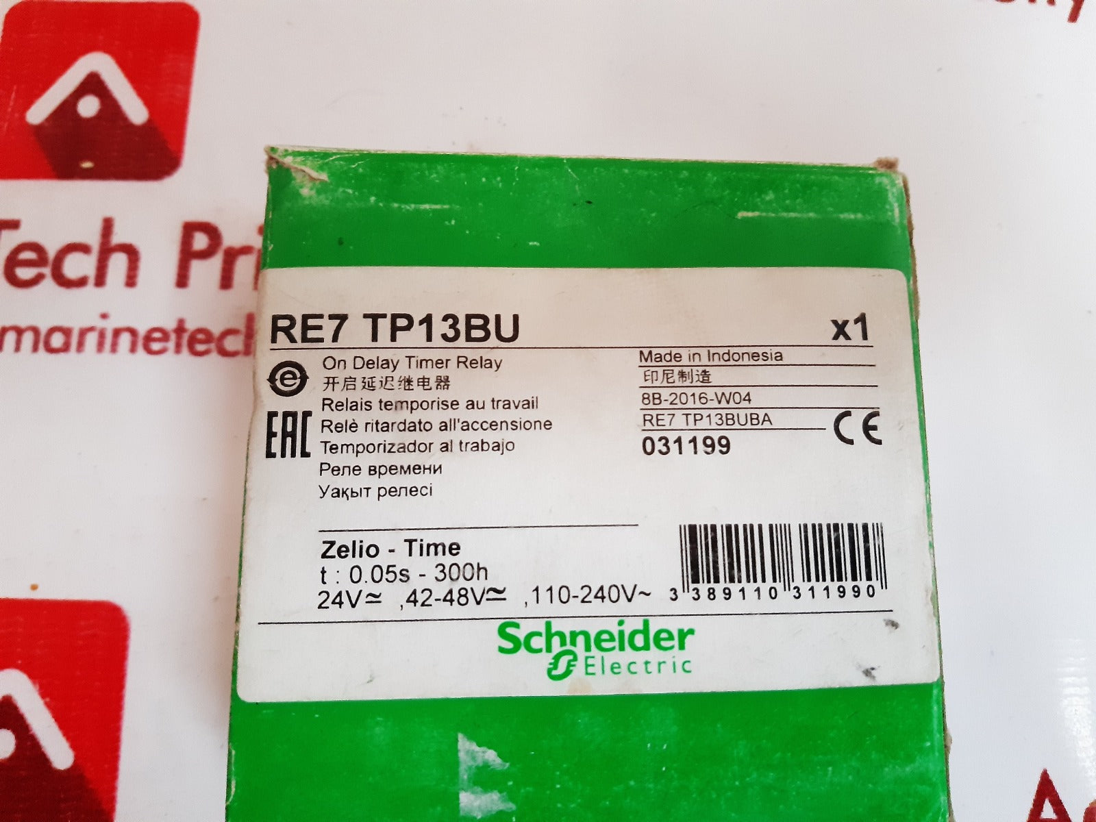 Schneider electric re7tp13bu timer relay