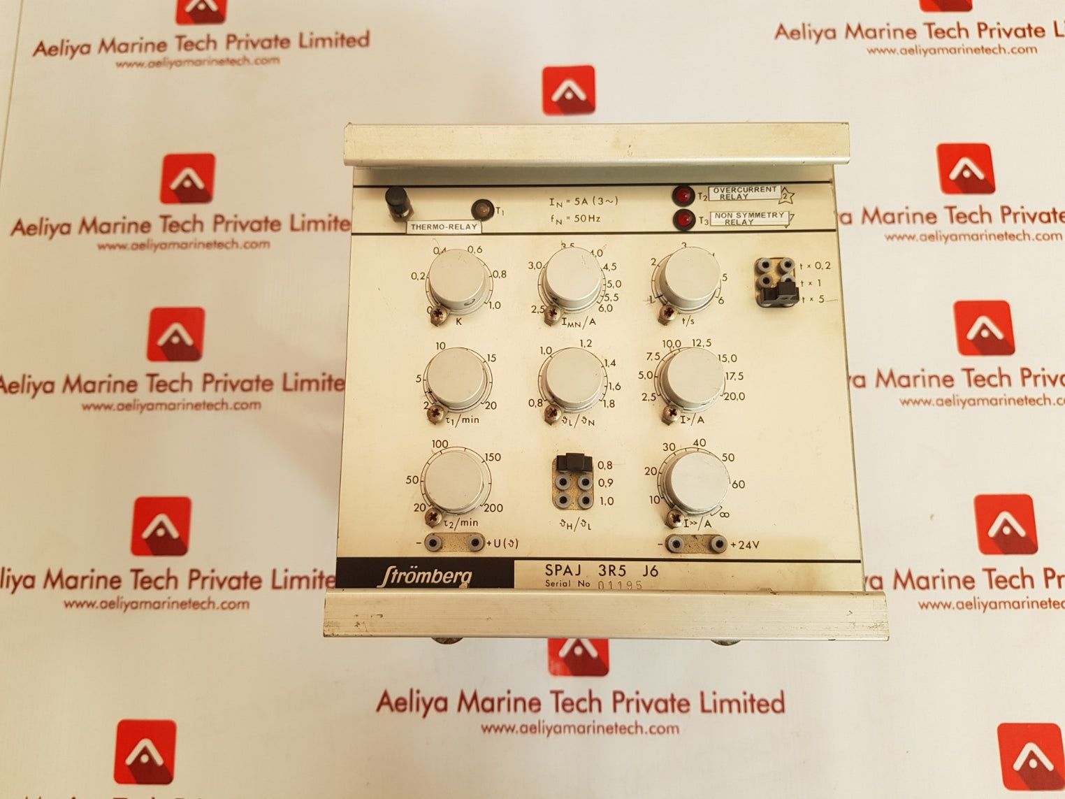 Stromberg spaj 3r5 j6 overcurrent relay