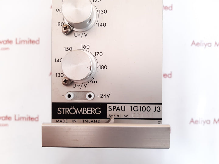 Stromberg spau1g100j3 single phase time relay