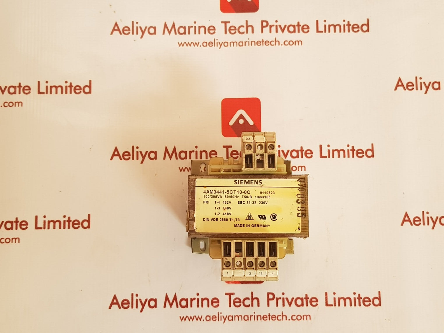 Siemens 4am3441-5ct10-0c control transformer