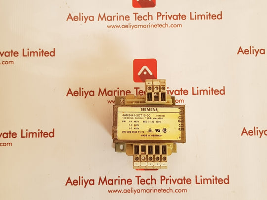Siemens 4am3441-5ct10-0c control transformer