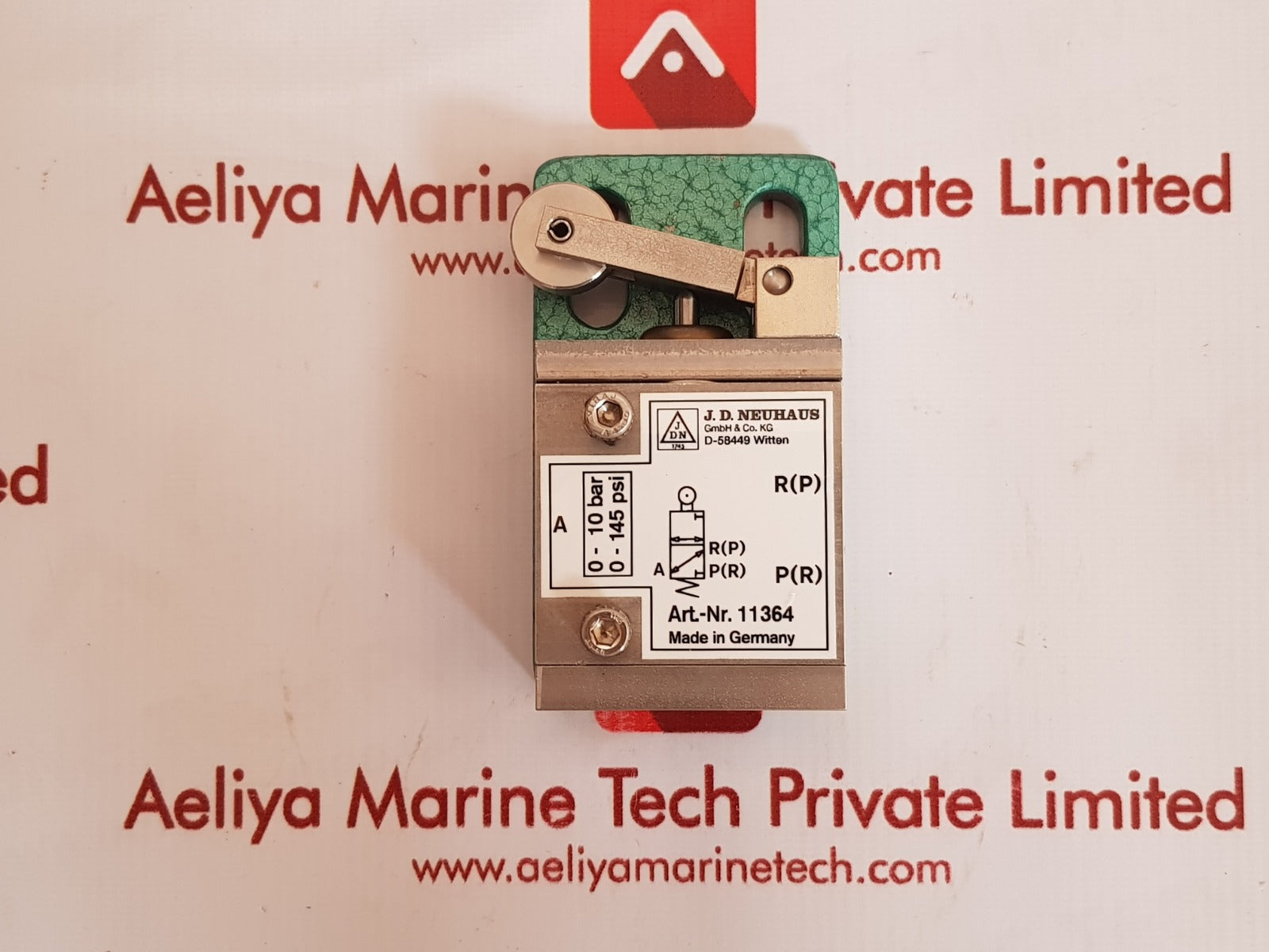 J.d neuhaus 11364 limit switch valve 0-10bar 0-145psi 