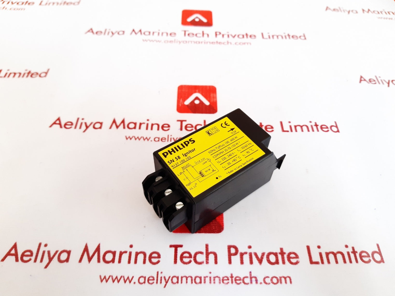 Philips sn 58 ignitor starter  220...240v 50/60 hz