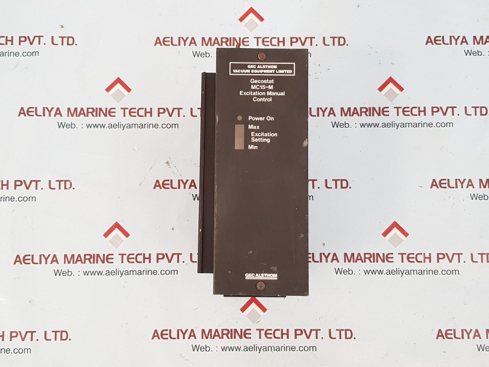 Gec alsthom mc15-m excitation manual control