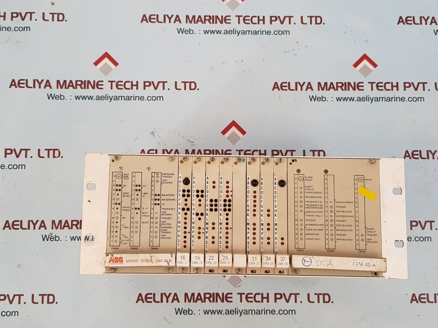 Abb cma 50 synpol gvt 360 8490 control panel 