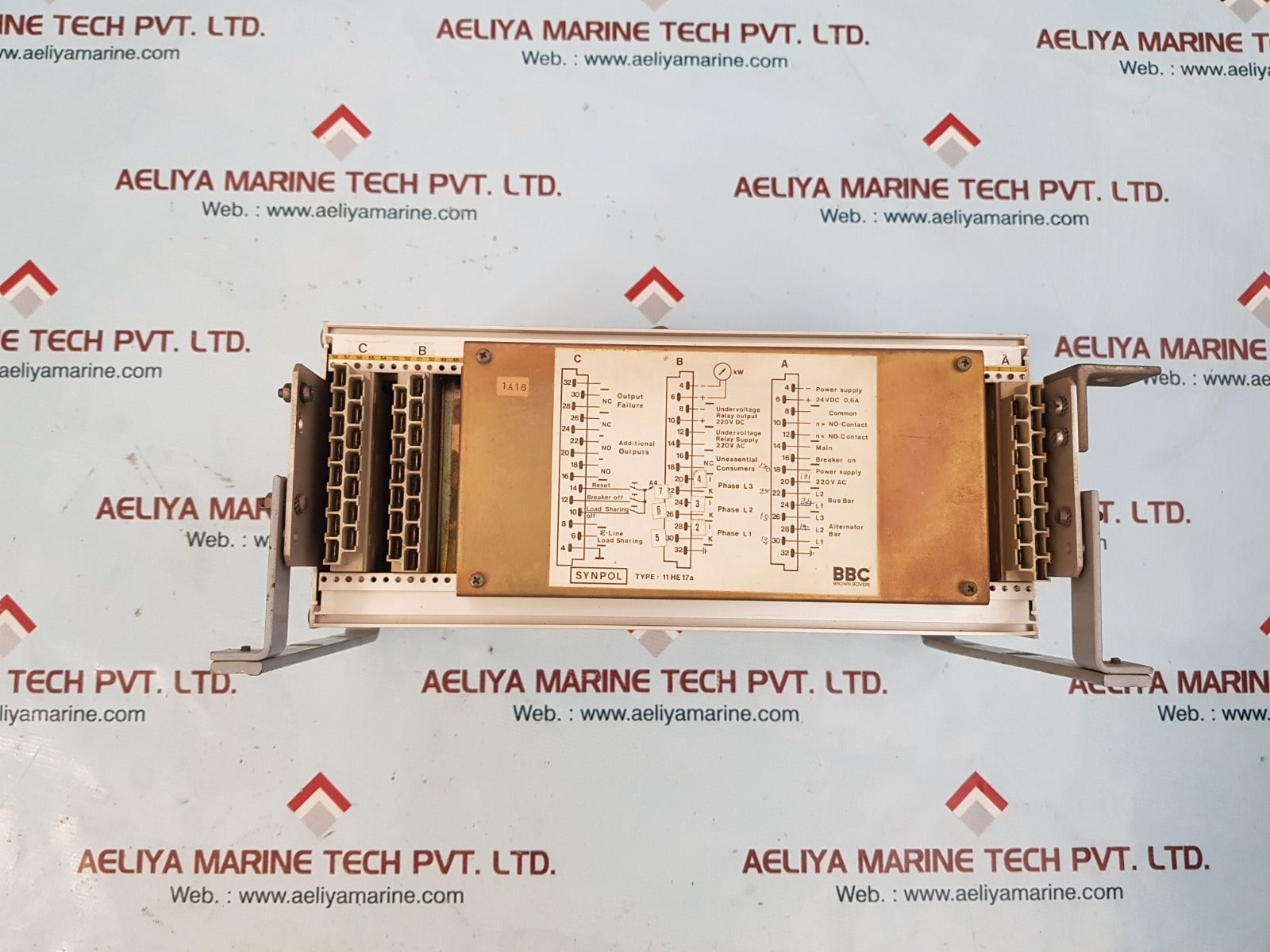 Abb brown boveri  synpol cma 39-b control panel 