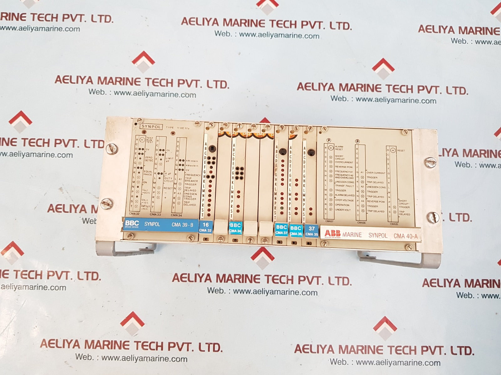 Abb brown boveri  synpol cma 39-b control panel 
