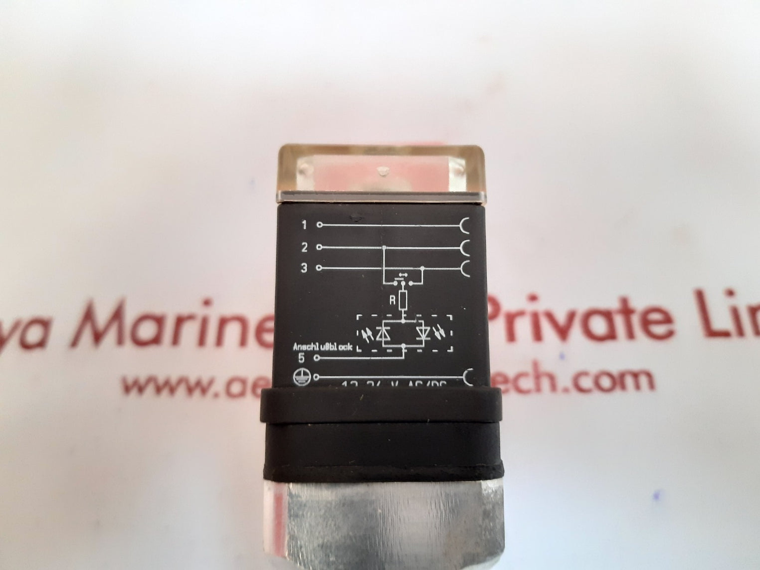 Hydac vm 2 d.0/-l24 indicator differential pressure 
