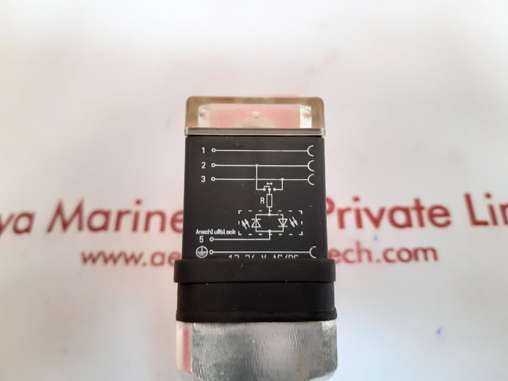 Hydac vm 2 d.0/-l24 indicator differential pressure 
