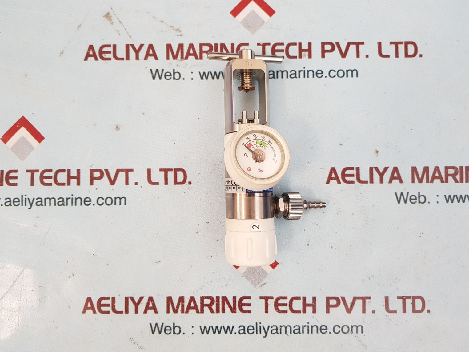 Gce unitor mediselect ii high oxygen regulator 