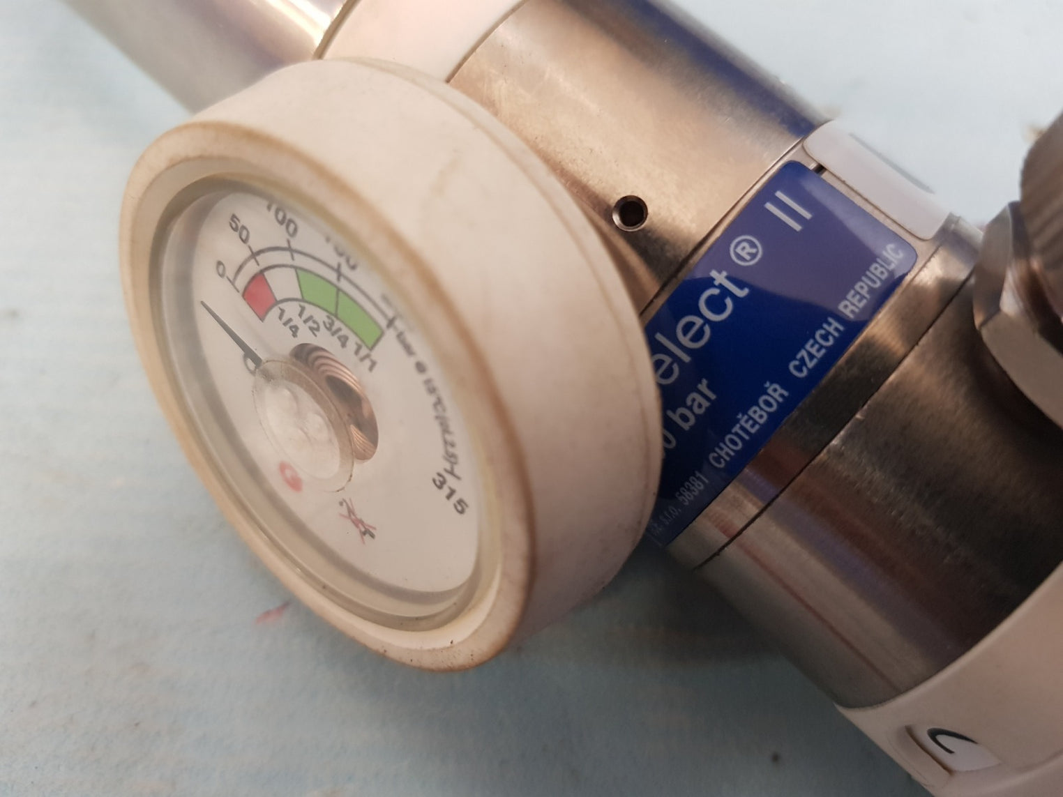 Gce unitor mediselect ii high oxygen regulator 