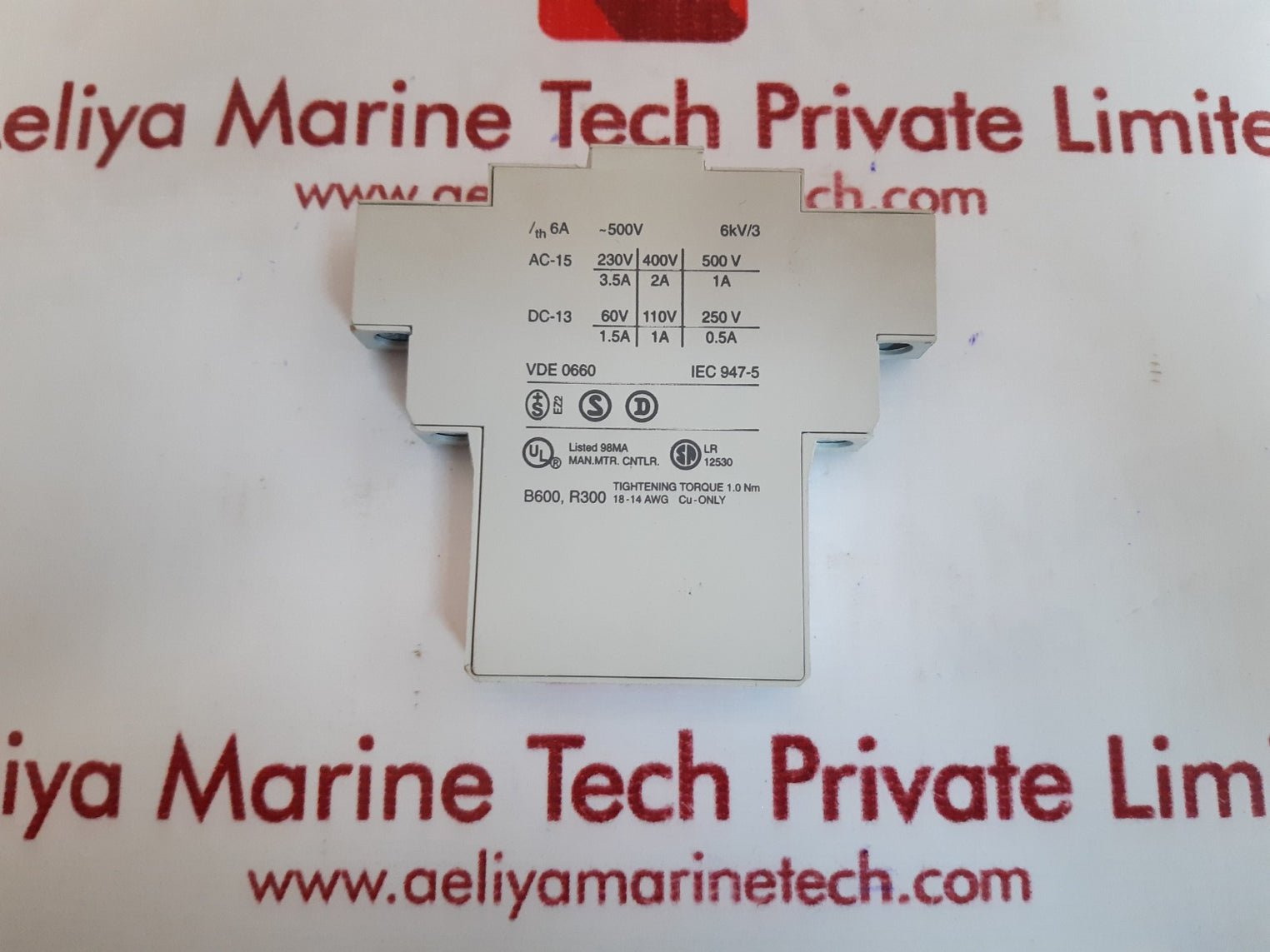 Aeg hs 9.11 auxiliary switch block 