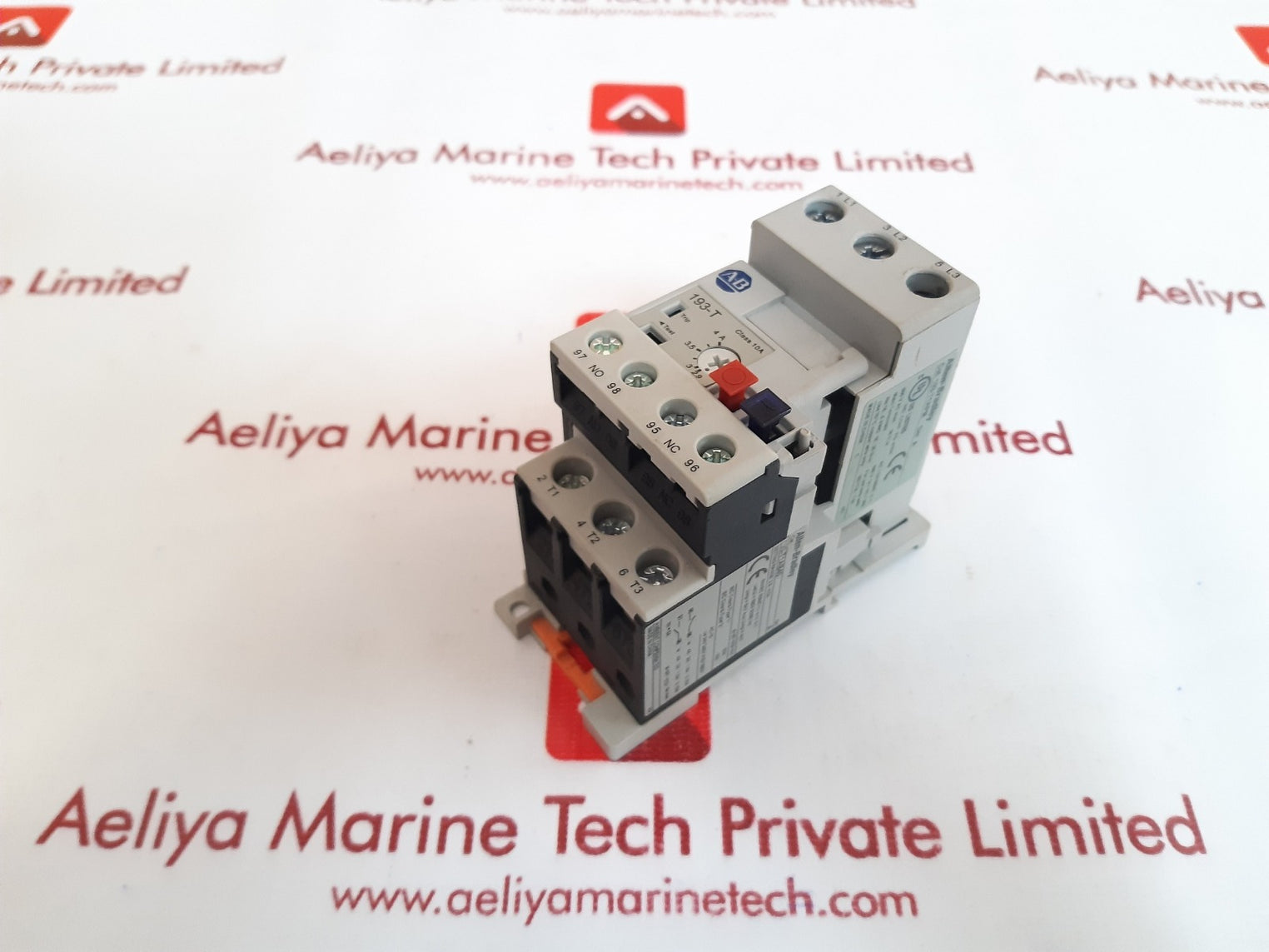 Allen-bradley 193-t1ab40 ser.A thermal overload relay 2.9 - 4.0a