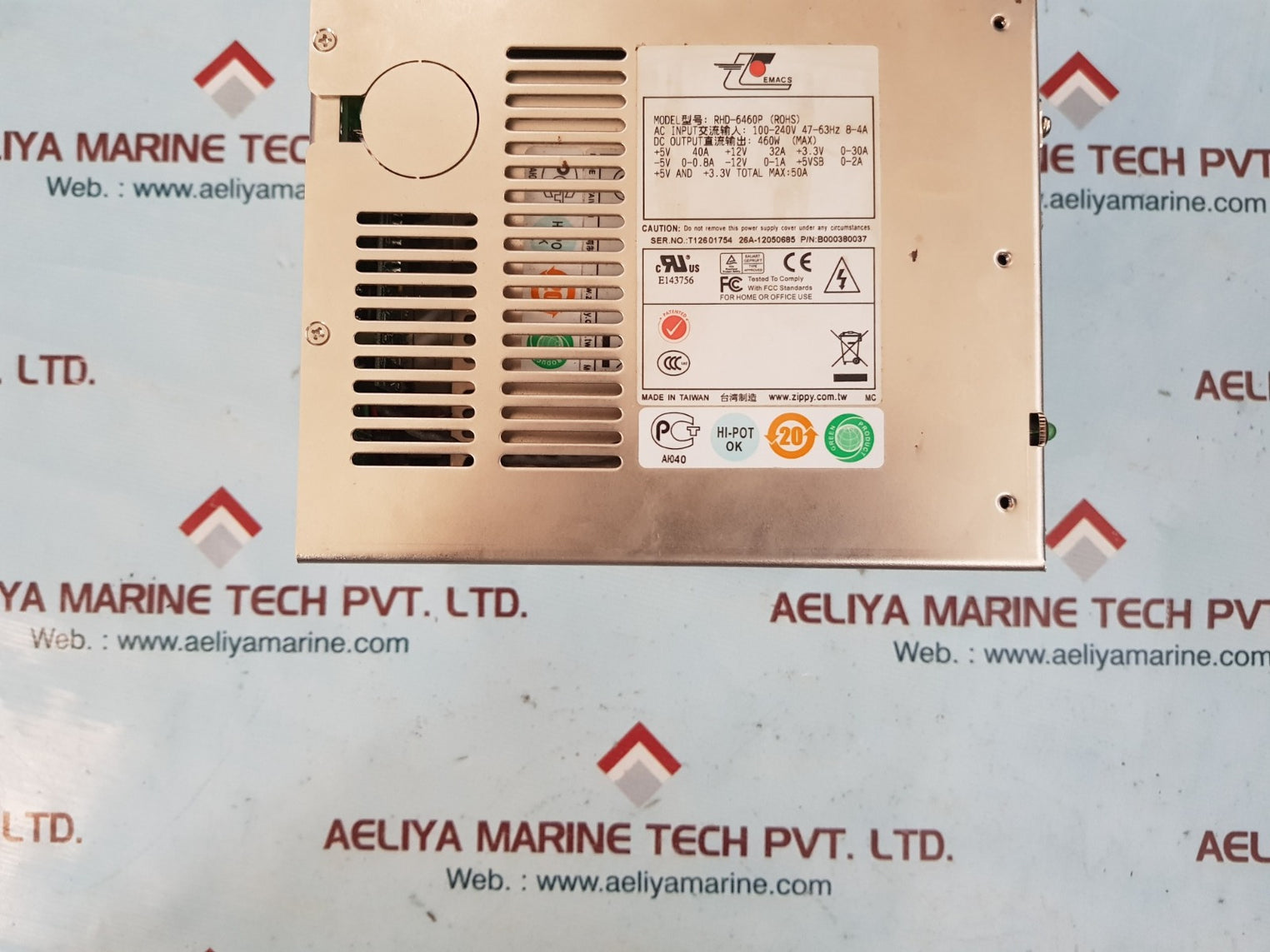 Zippy rhd-6460p power supply 460w 