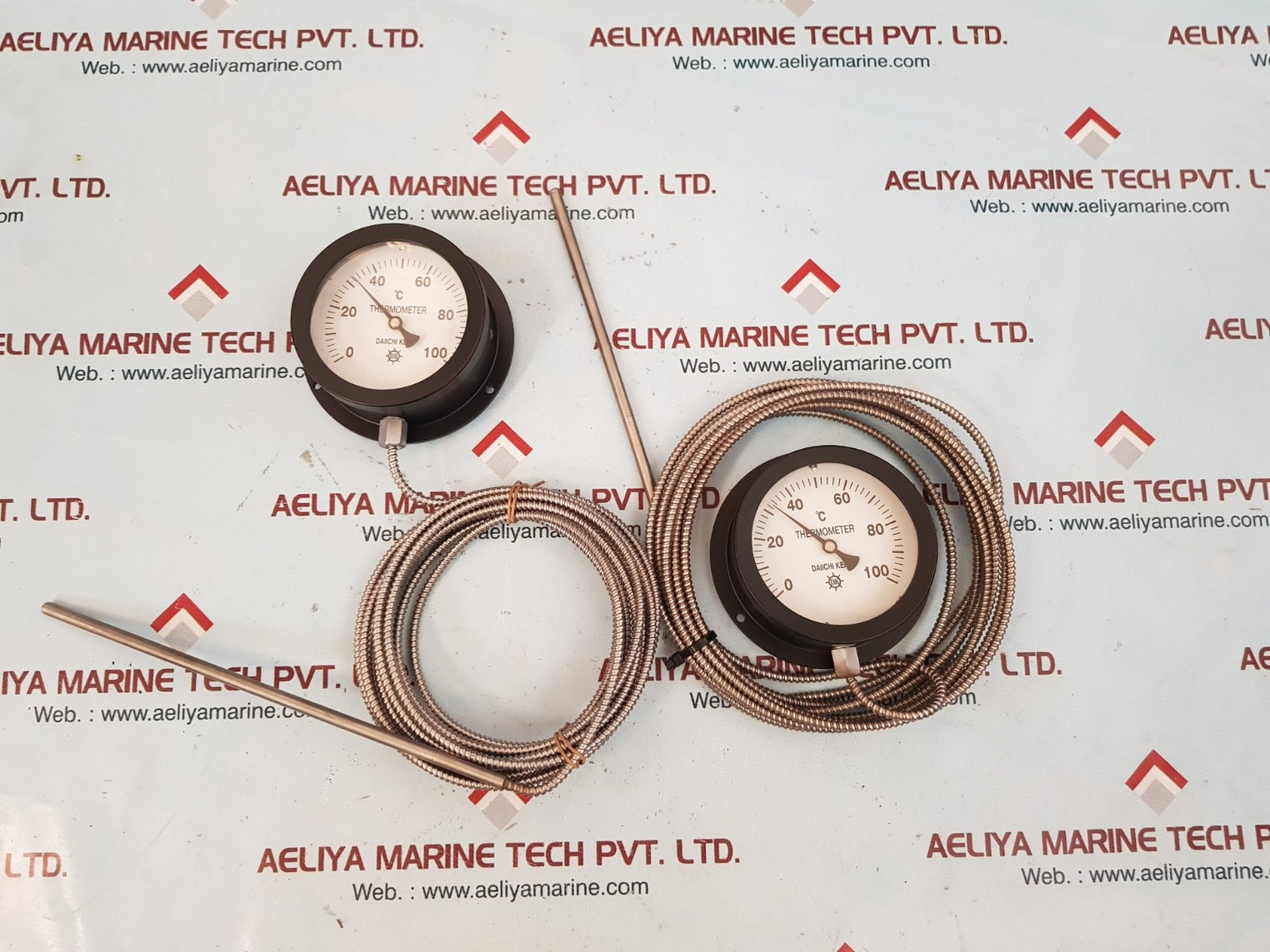 Daiichi keiki thermometer 0-100°c New