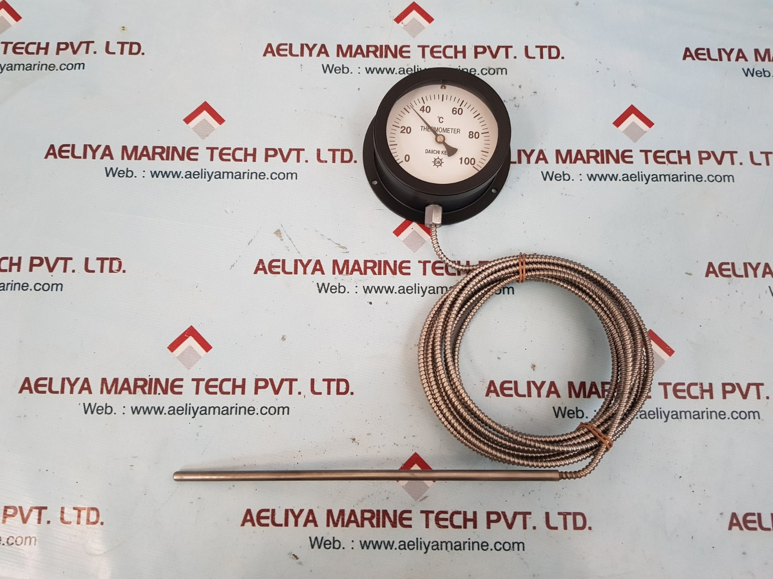 Daiichi keiki thermometer 0-100°c New