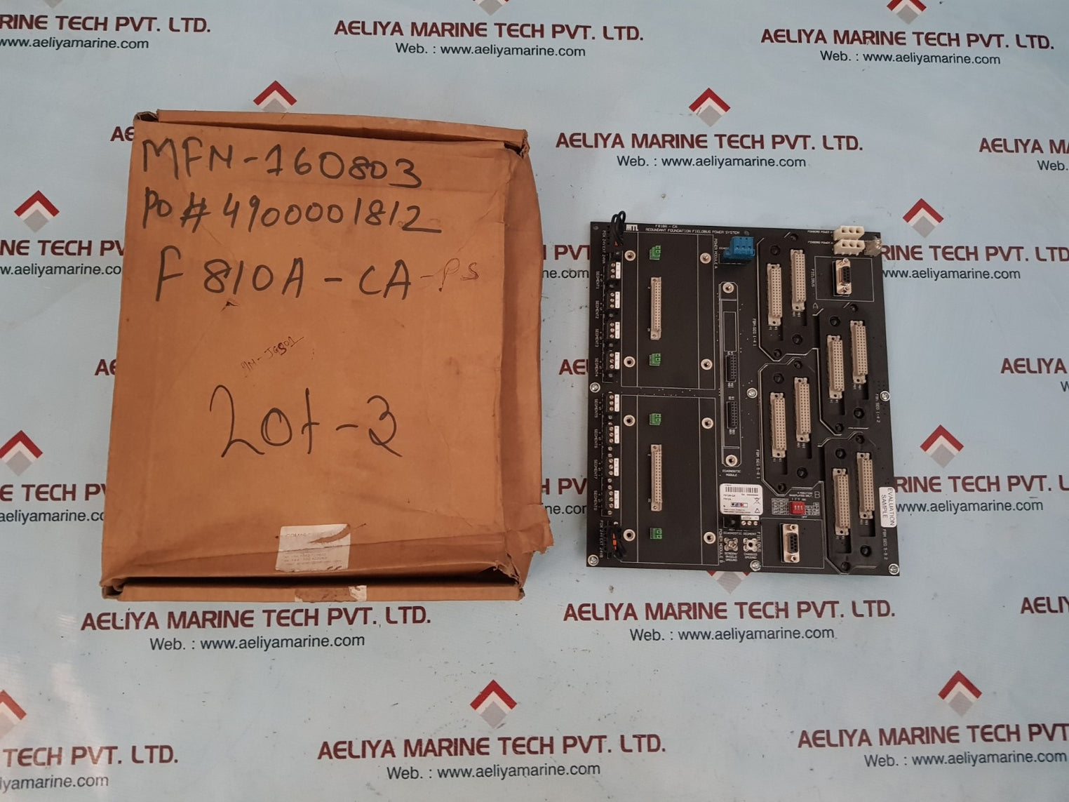 Mtl f810a-ca redundant foundation fieldbus power system