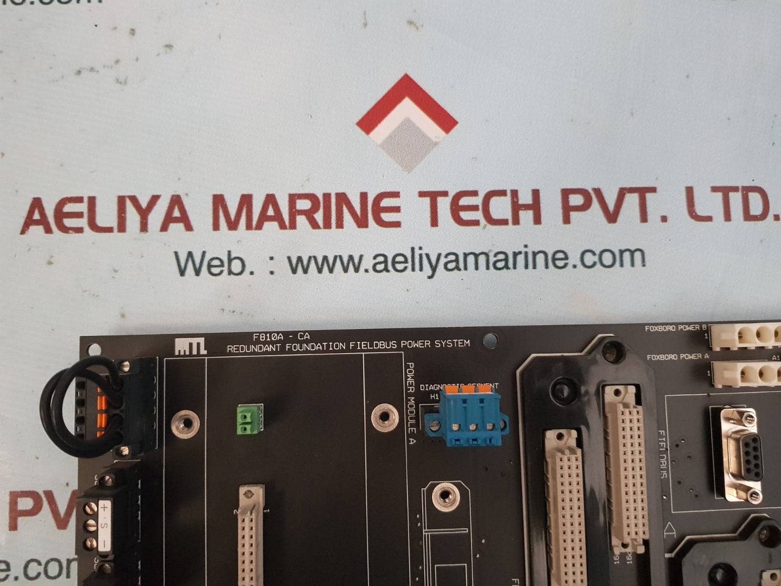 Mtl f810a-ca redundant foundation fieldbus power system