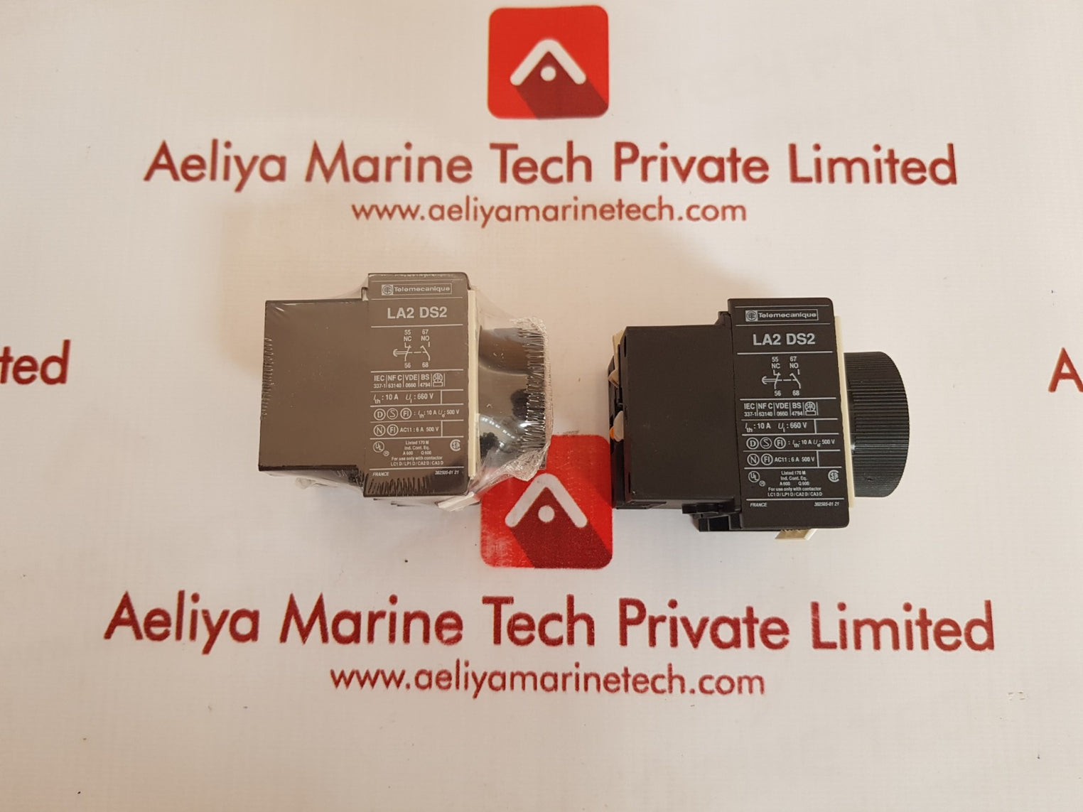 Telemecanique la2ds2 time delay block